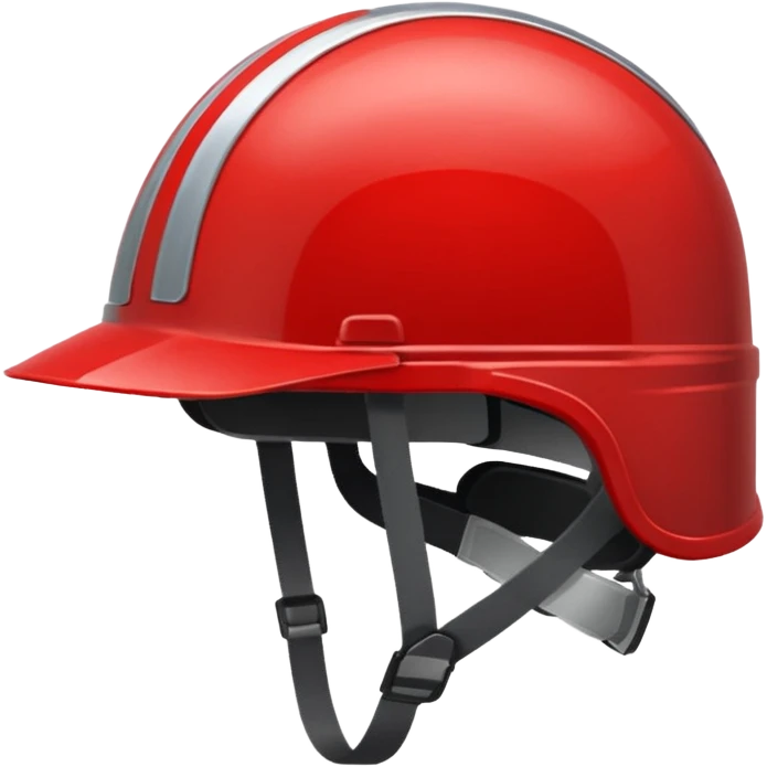 A Helmet – red with visor emoji