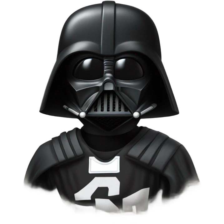Darth Vader with a Johnny manziel Texas a&m jersey emoji