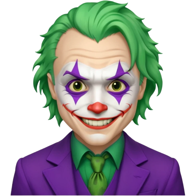 heath ledger joker scary emoji