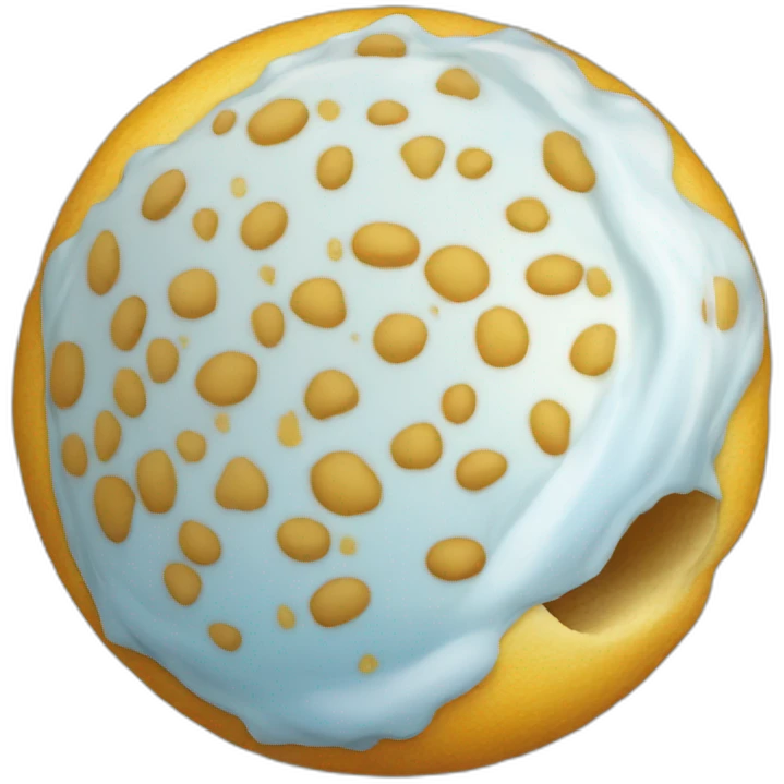 Círculo azul con palomita blanca en medio emoji