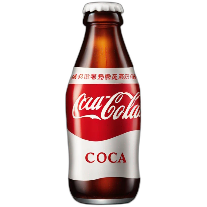 Coca-cola bottlw emoji