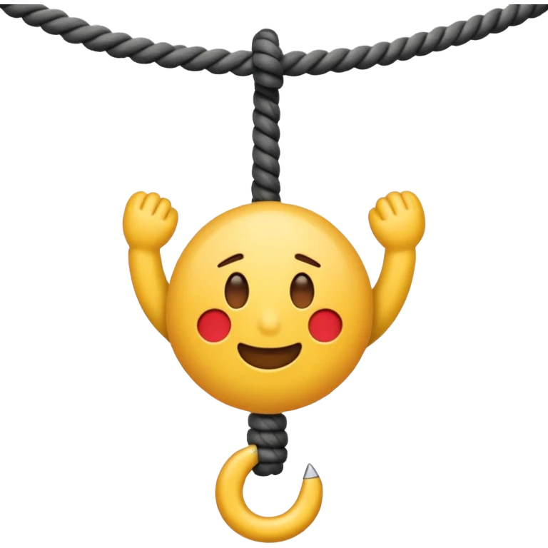 Hanging by a Noose around the neck emoji emoji