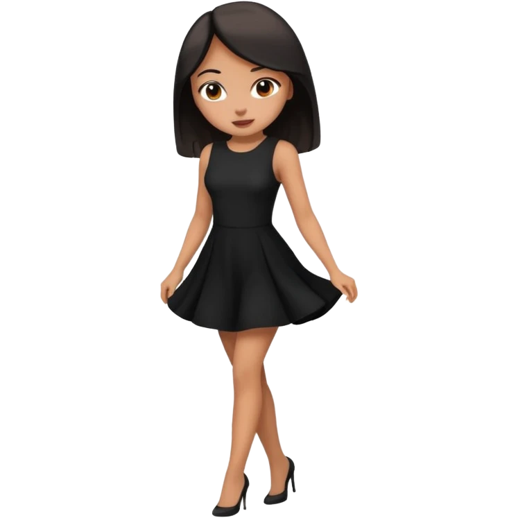 Girl shaking her ass emoji