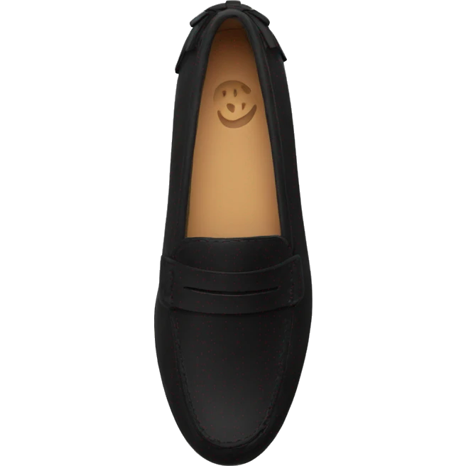Loafers black emoji