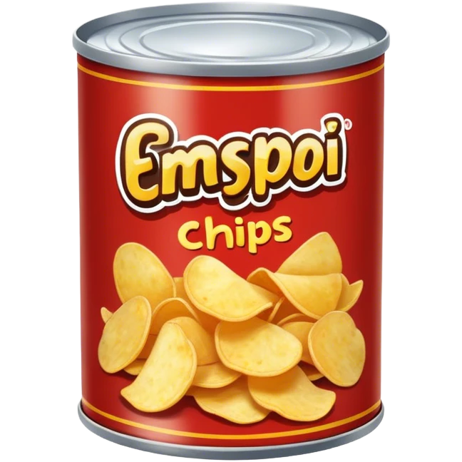 potato chips can emoji
