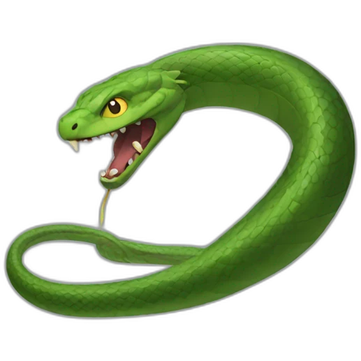 Serpent terrifiant emoji