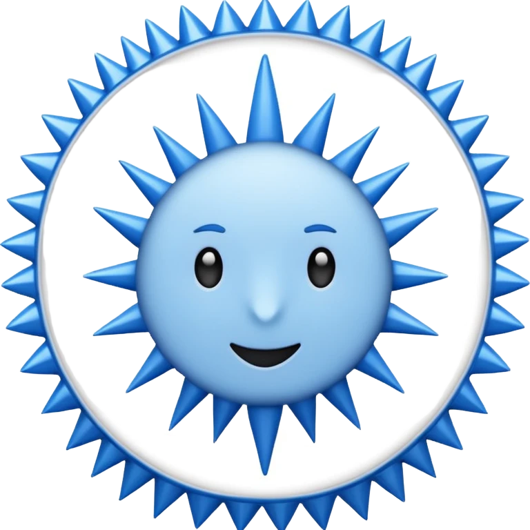 blue tick verification emoji Shape: Circular

Edge: Zigzag / spiky / sunburst / cogwheel emoji