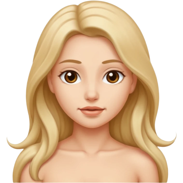 Naked woman emoji