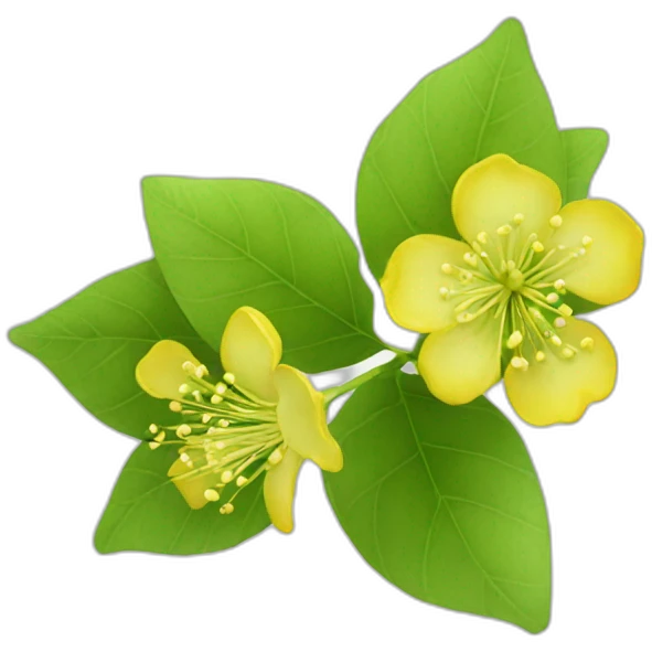 Linden flower emoji