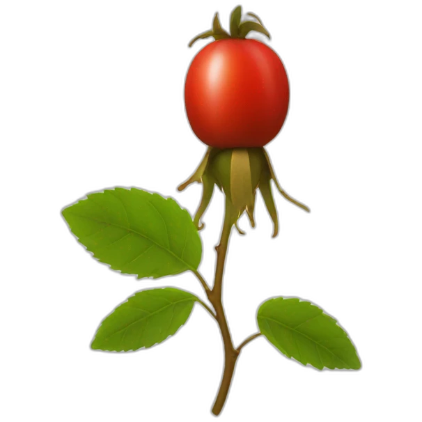 rosehip emoji