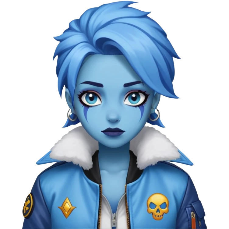 Jinx from Arcane emoji