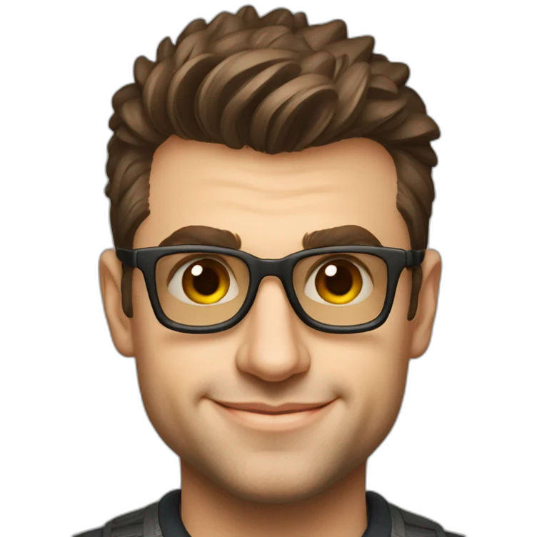 Brian Chesky in AirBNB emoji
