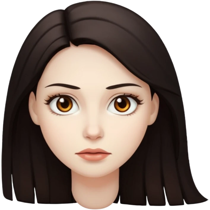 woman looking with envy emoji