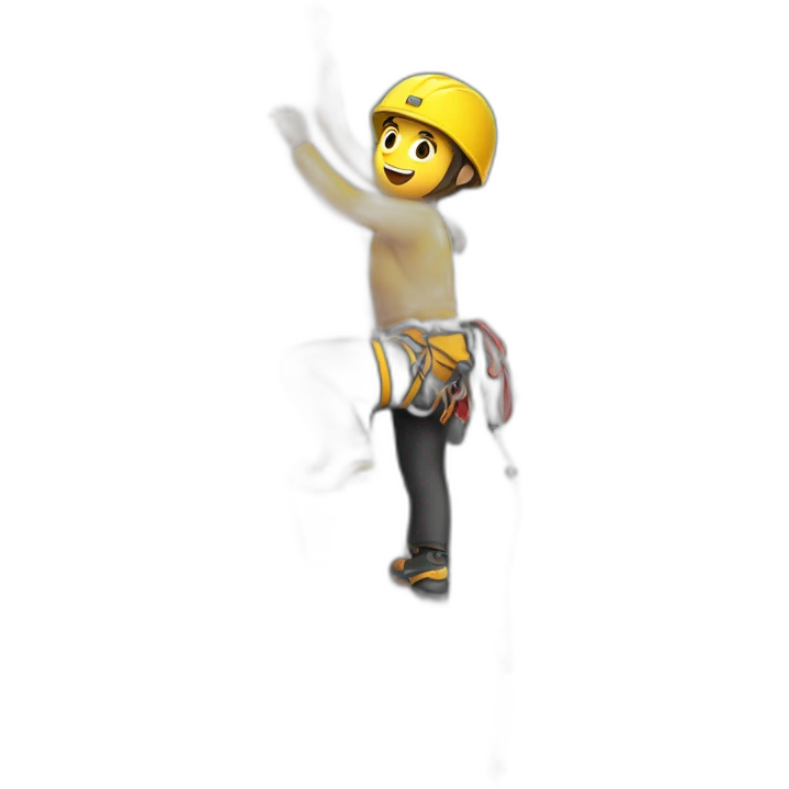 Climbing emoji
