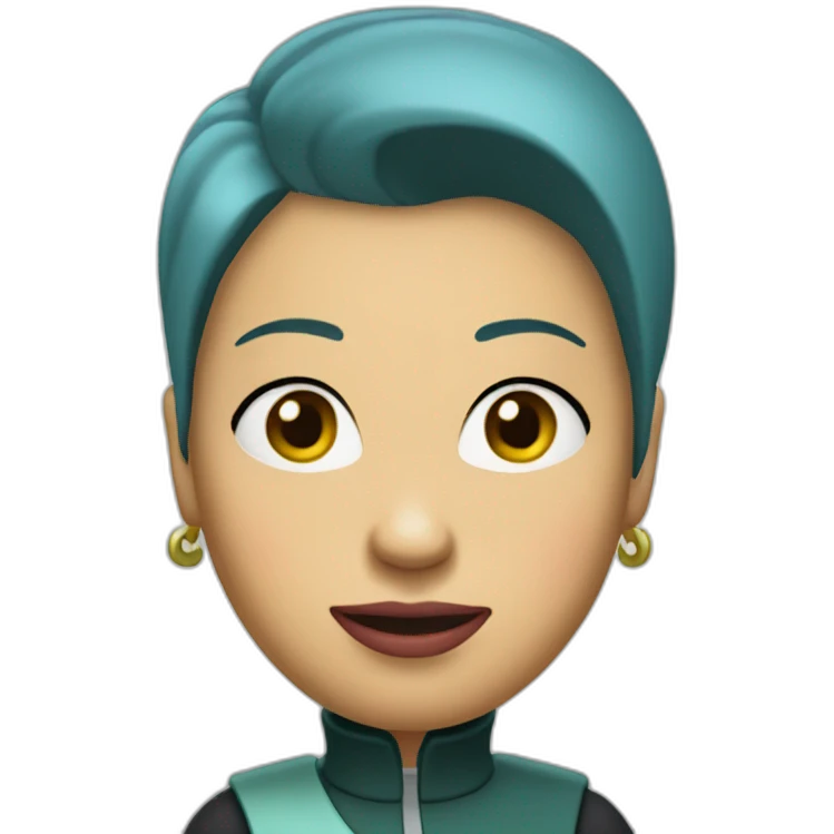 amy wang in futurama emoji