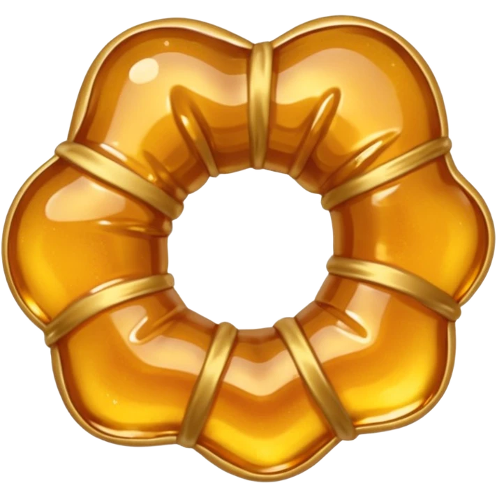 Scrunchie made of honey  emoji