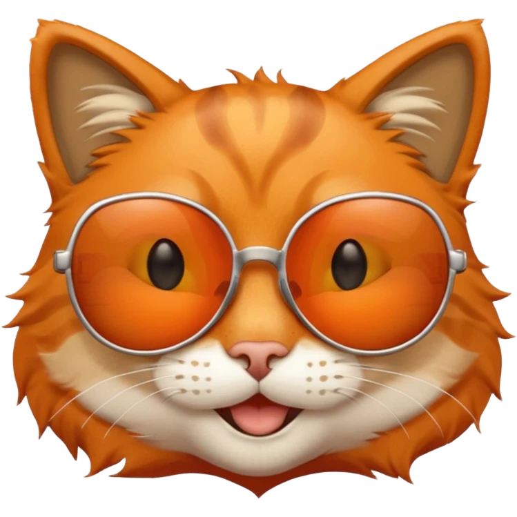 smiling cat face with sunglasses emoji