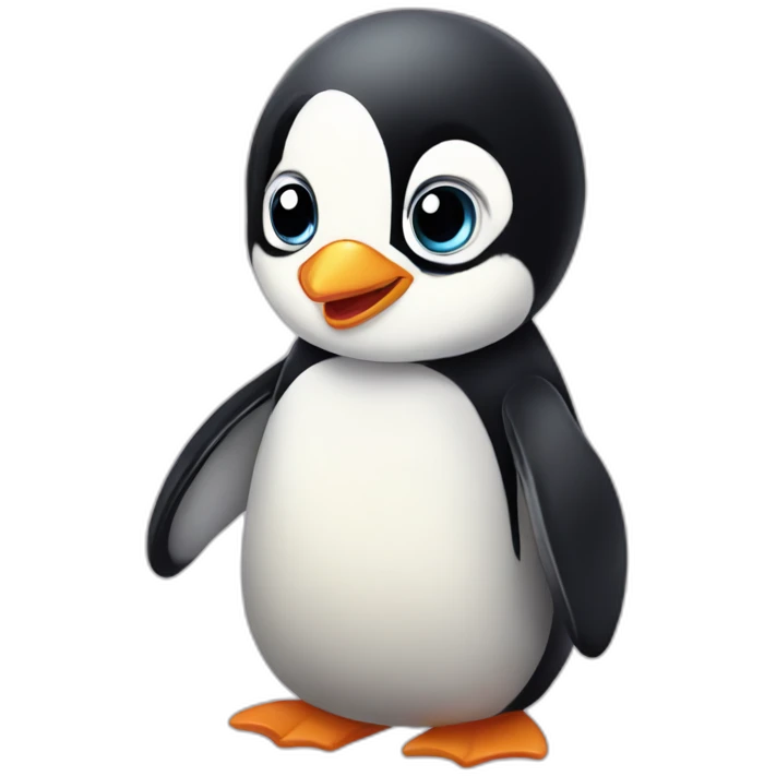 penguin cute baby emoji
