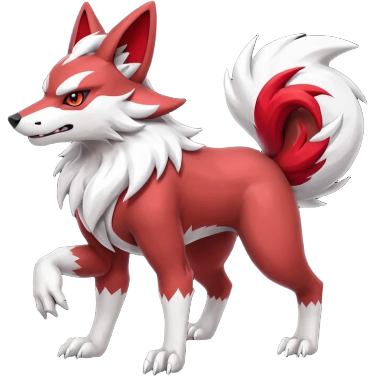 Lycanroc-Zangoose-Zoroark-fusion emoji