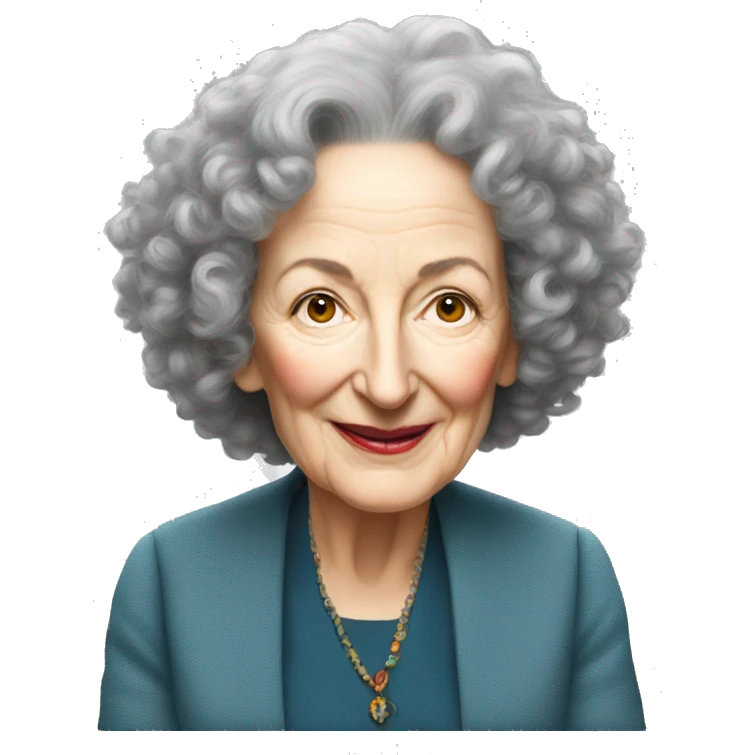 Margaret Atwood emoji