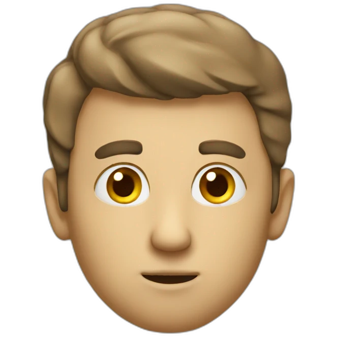 thinking man emoji