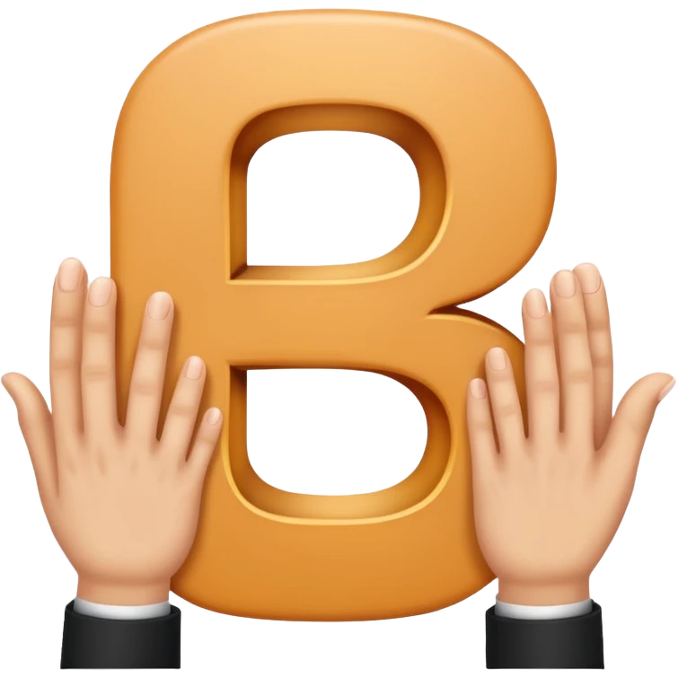 Make the letter S with hands

 emoji