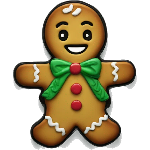 ginger bread cookie jar pin emoji