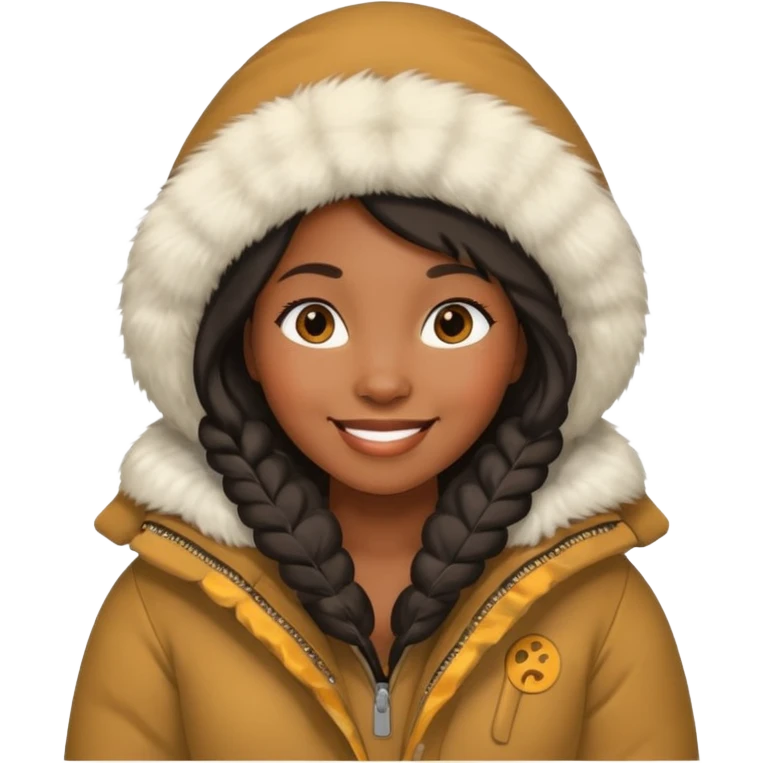 black woman eskimo  emoji