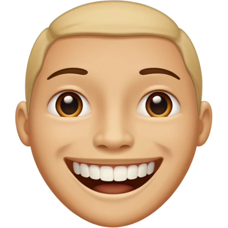 Face with only bottom teeth showing  emoji