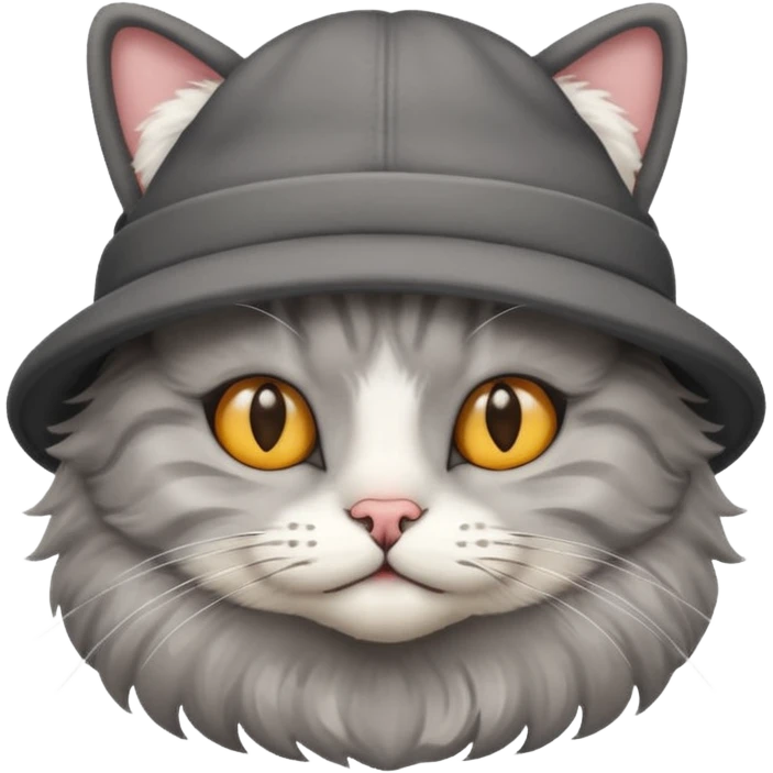 Cat in hat emoji