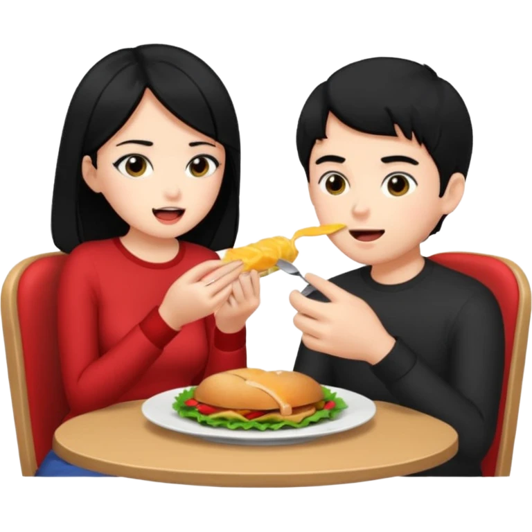 Black haired male eating a black haired girl ass xxx emoji