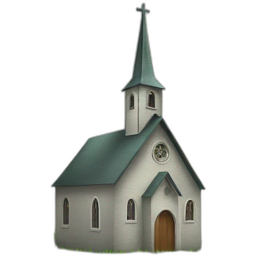 church and grass emoji