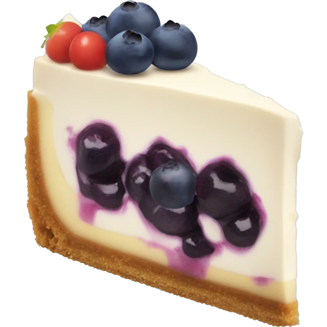 Blueberry Cheesecake  emoji
