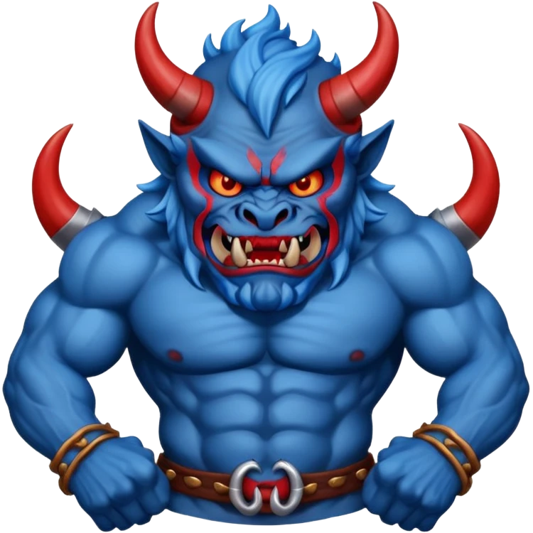 blue oni emoji