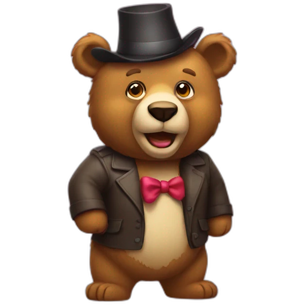 Party bear emoji