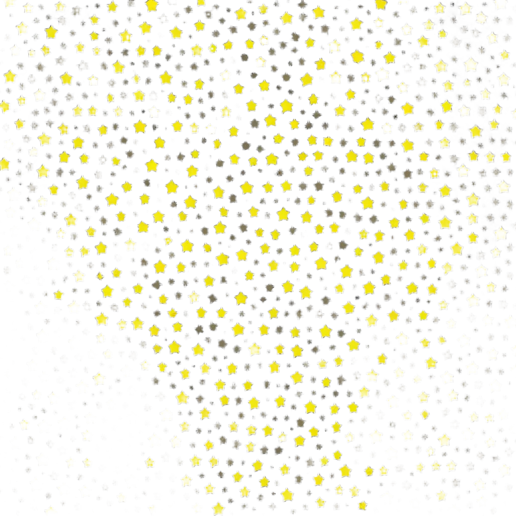 clean simple design with only a glowing sparkle or star overlaid on a roll of patterned fabric, no faces or characters emoji