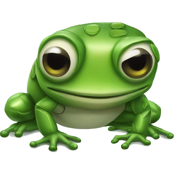 frog robot emoji