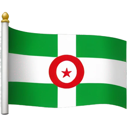 Pan Arabic Flag emoji