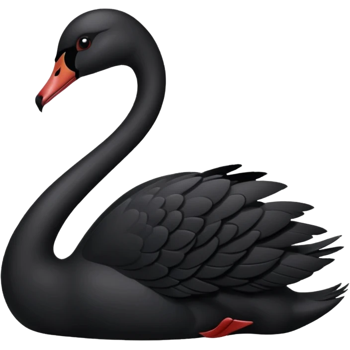 Cisne negro emoji