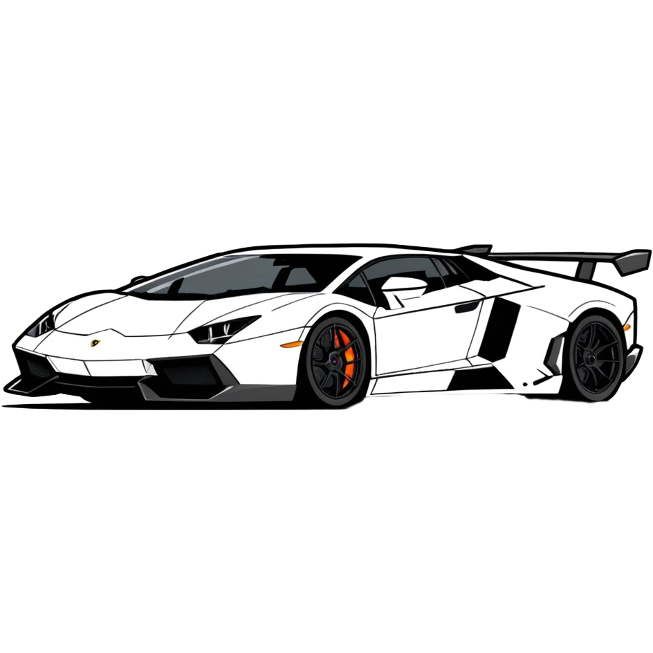 plane and lamborgini emoji