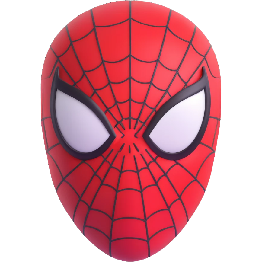 spiderman head emoji
