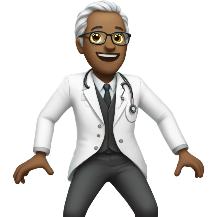 Dancing doc emoji