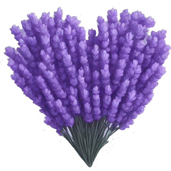 lavender heart emoji