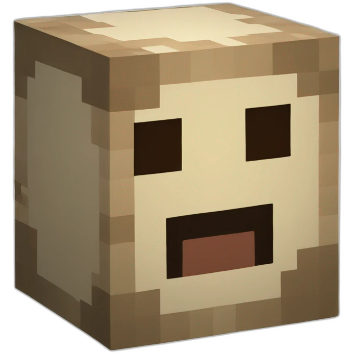 Minecraft block emoji