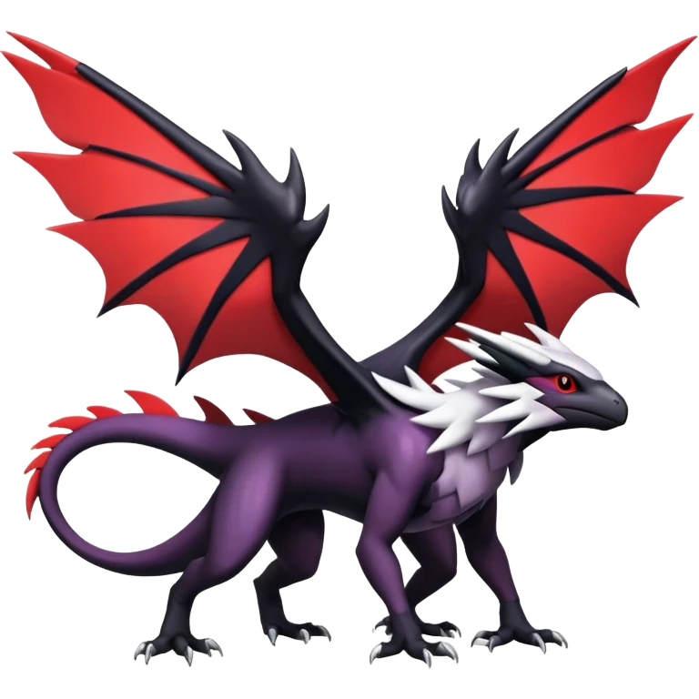 Salandit-Absol-Noibat-Noivern-Hybrid (Full body) emoji