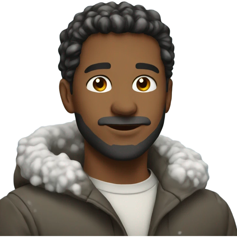 Snow emoji