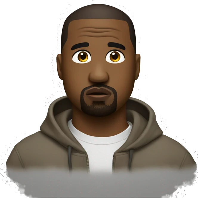 Kanye bear emoji