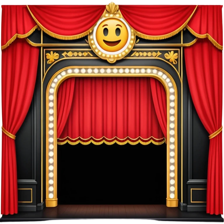 haz un emoji del teatro de broadway en new york emoji