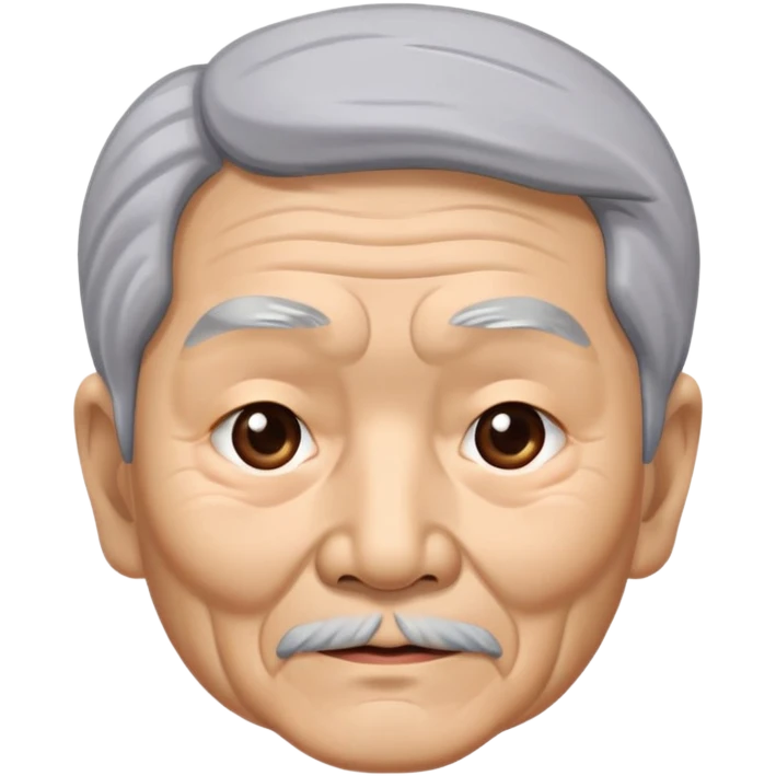 old asian man emoji