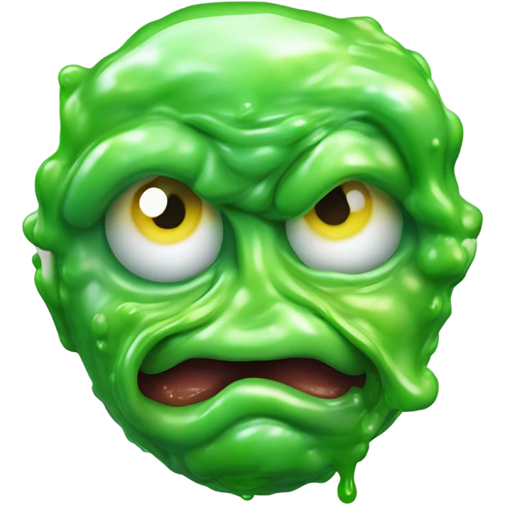 joe biden kissing cyclops made of slime emoji